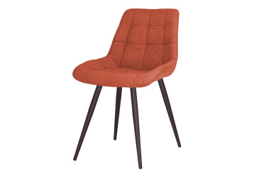 Стілець кухонний Новий Стиль Nicole HN Black (Box-2) SQR 53x56x86 см м'який / комплект 2шт soro_51