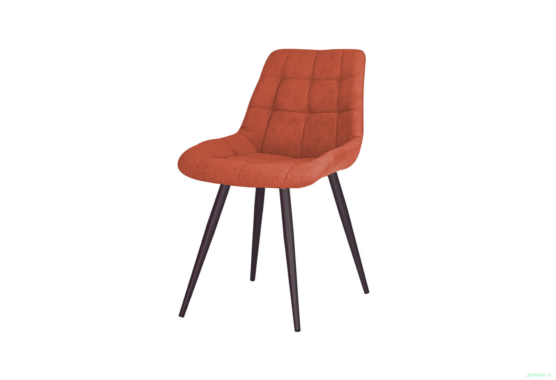 Зображення 1 - Стілець кухонний Новий Стиль Nicole HN Black (Box-2) SQR 53x56x86 см м'який / комплект 2шт soro_51