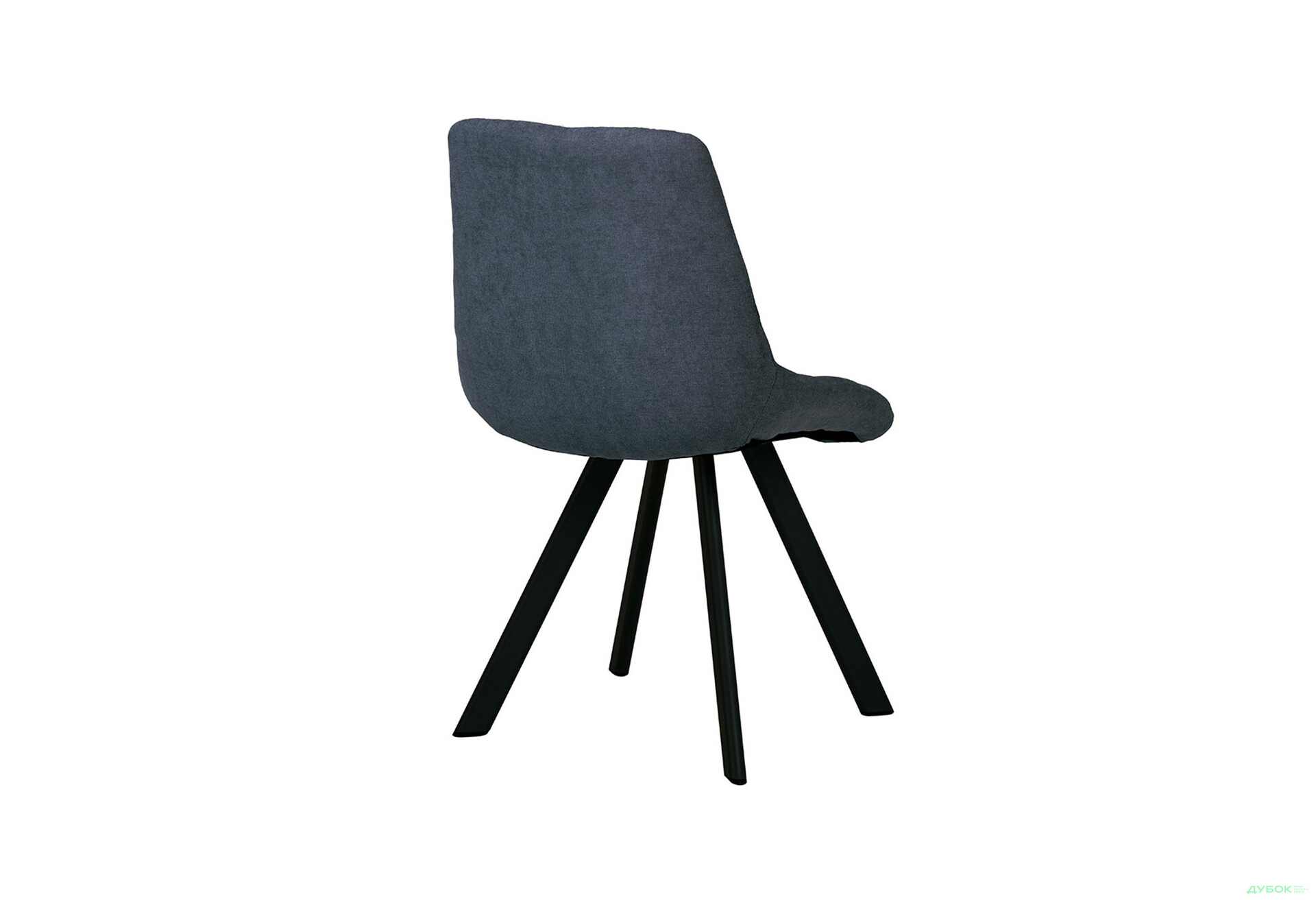 Изображение 4 - Стул кухонный Новый Стиль Nicole 4L Black SQR (Box-2) 57x53x87 см мягкий / комплект 2шт Обивка: soro_95