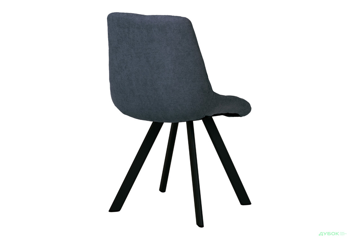 Изображение 4 - Стул кухонный Новый Стиль Nicole 4L Black SQR (Box-2) 57x53x87 см мягкий / комплект 2шт Обивка: soro_95