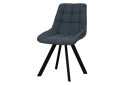 Изображение 1 - Стул кухонный Новый Стиль Nicole 4L Black SQR (Box-2) 57x53x87 см мягкий / комплект 2шт Обивка: soro_95