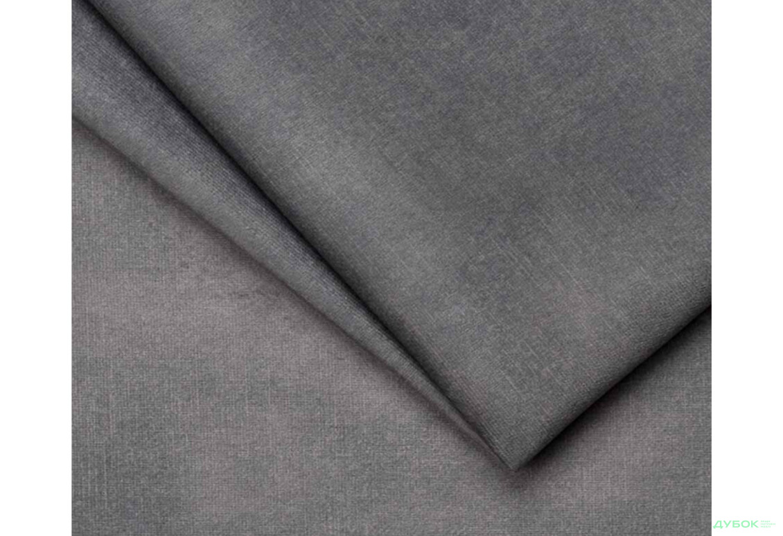 Изображение 2 - Стул кухонный Новый Стиль Nicole 4L Black SQR (Box-2) 57x53x87 см мягкий / комплект 2шт Обивка: Palladium 16 Grey