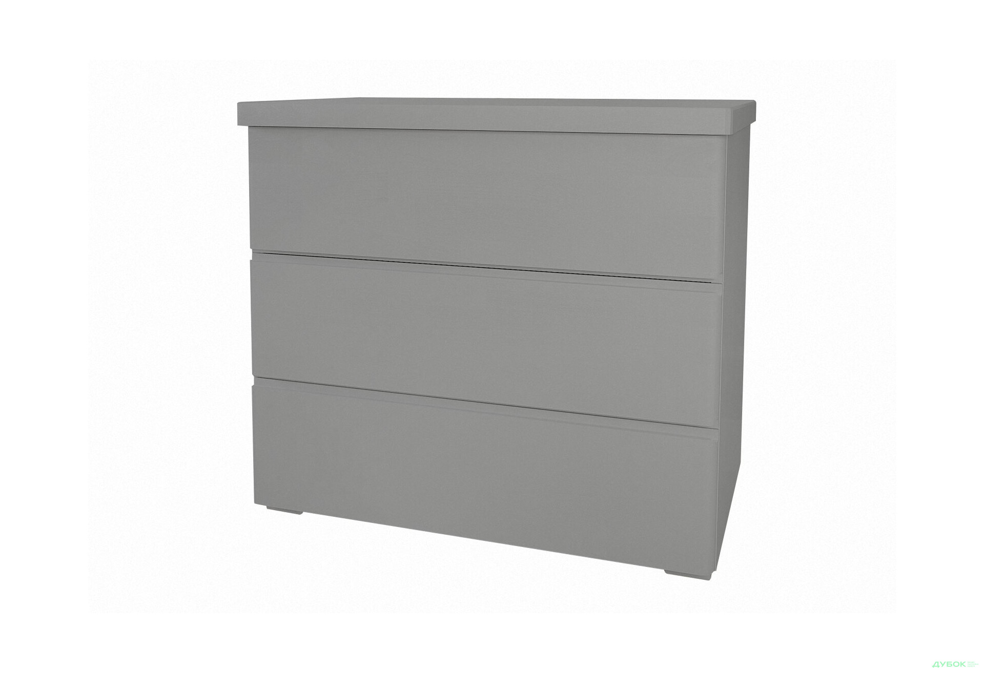 Изображение 1 - Комод Arbor Drev Регина с 3 ящиками 91 см сосна, серый