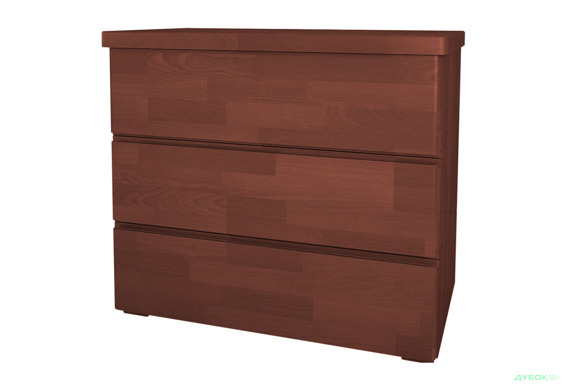 Комод Arbor Drev Регіна з 3 шухлядами 91 см сосна, яблуня локарно - Зображення 1 Зображення 1 - Комод Arbor Drev Регіна з 3 шухлядами 91 см сосна, яблуня локарно