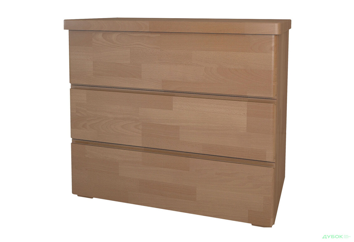 Комод Arbor Drev Регина с 3 ящиками 91 см бук, орех