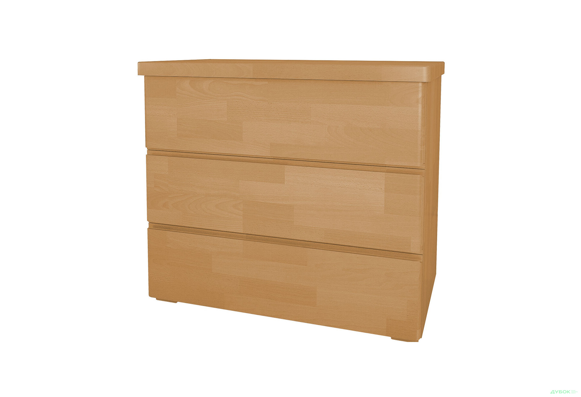 Изображение 1 - Комод Arbor Drev Регина с 3 ящиками 91 см сосна, ольха