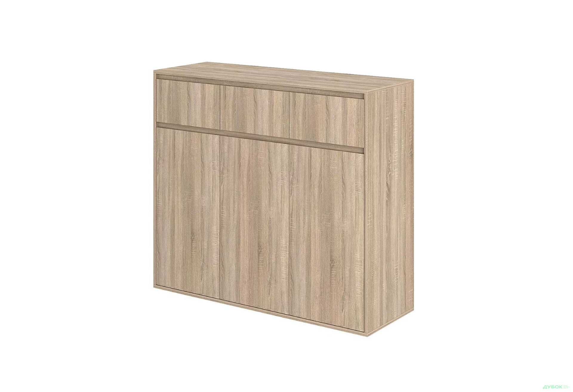 Изображение 1 - Комод Art In Head Лайт 3х3 3-дверный с 3 ящиками 120 см дуб сонома