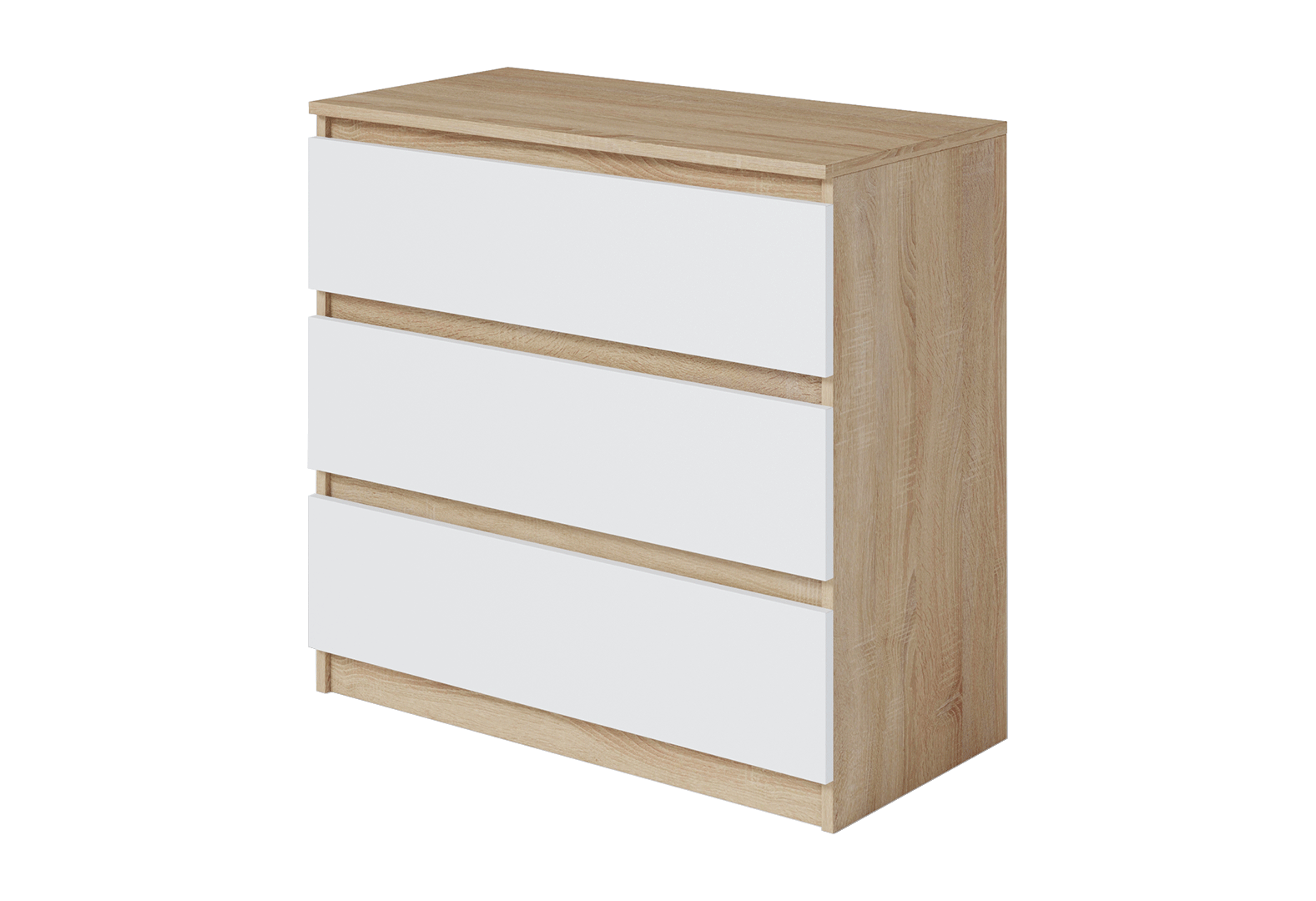 дуб сонома / белый Фото дуб сонома / белый