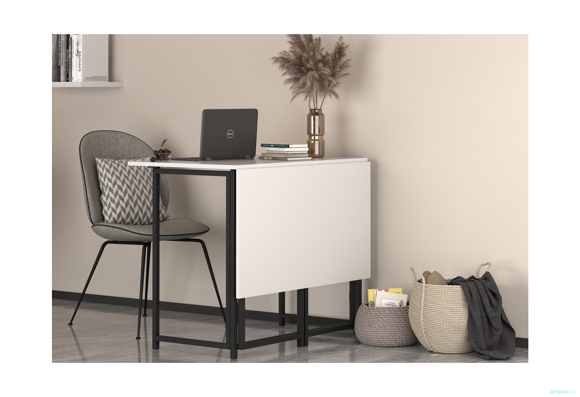 Изображение 5 - Стол-трансформер Knap Knap Spier DUO / Спир дуо 90х107 см раскладной, Белый