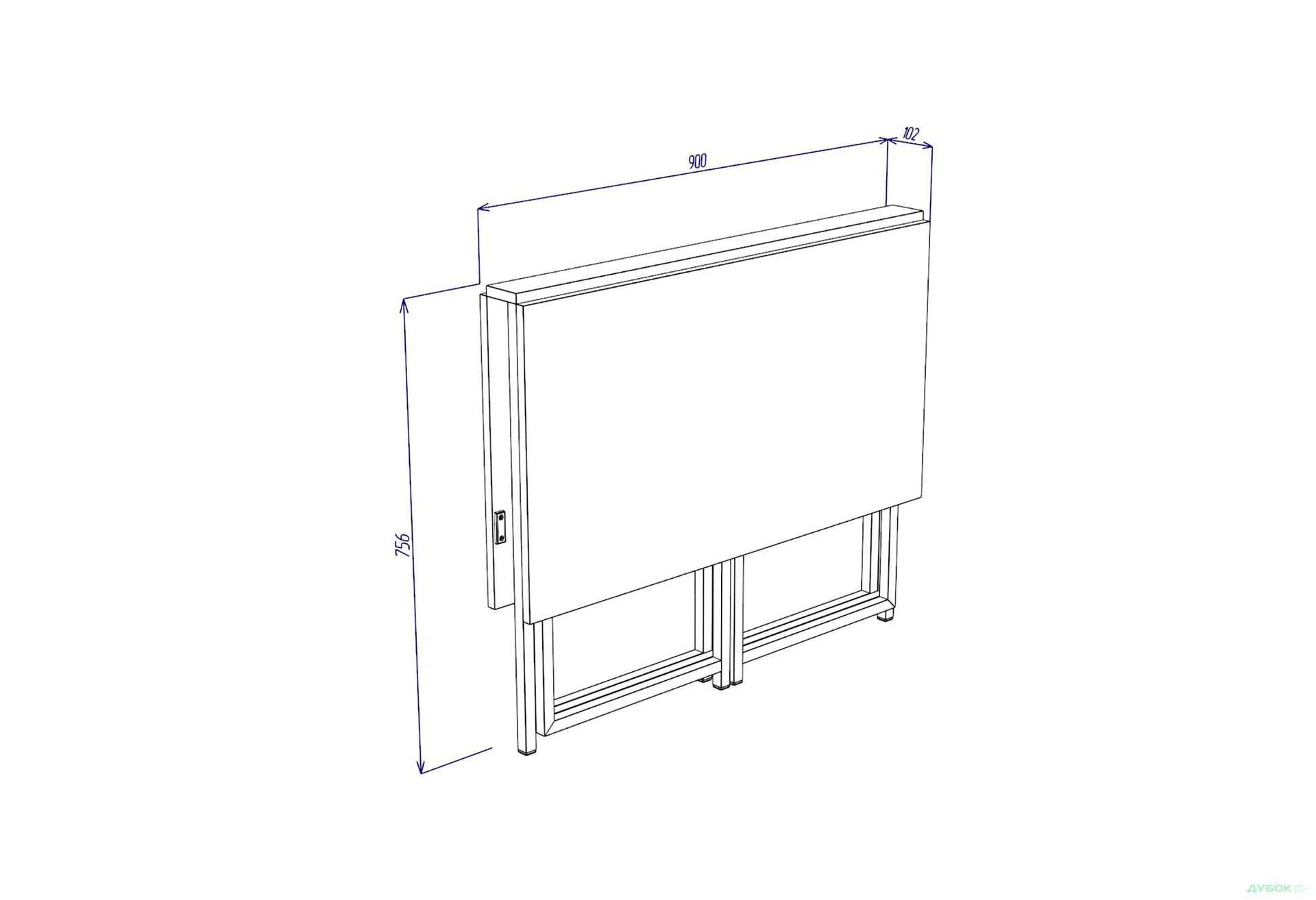 Изображение 6 - Стол-трансформер Knap Knap Spier DUO / Спир дуо 90х107 см раскладной, Венге