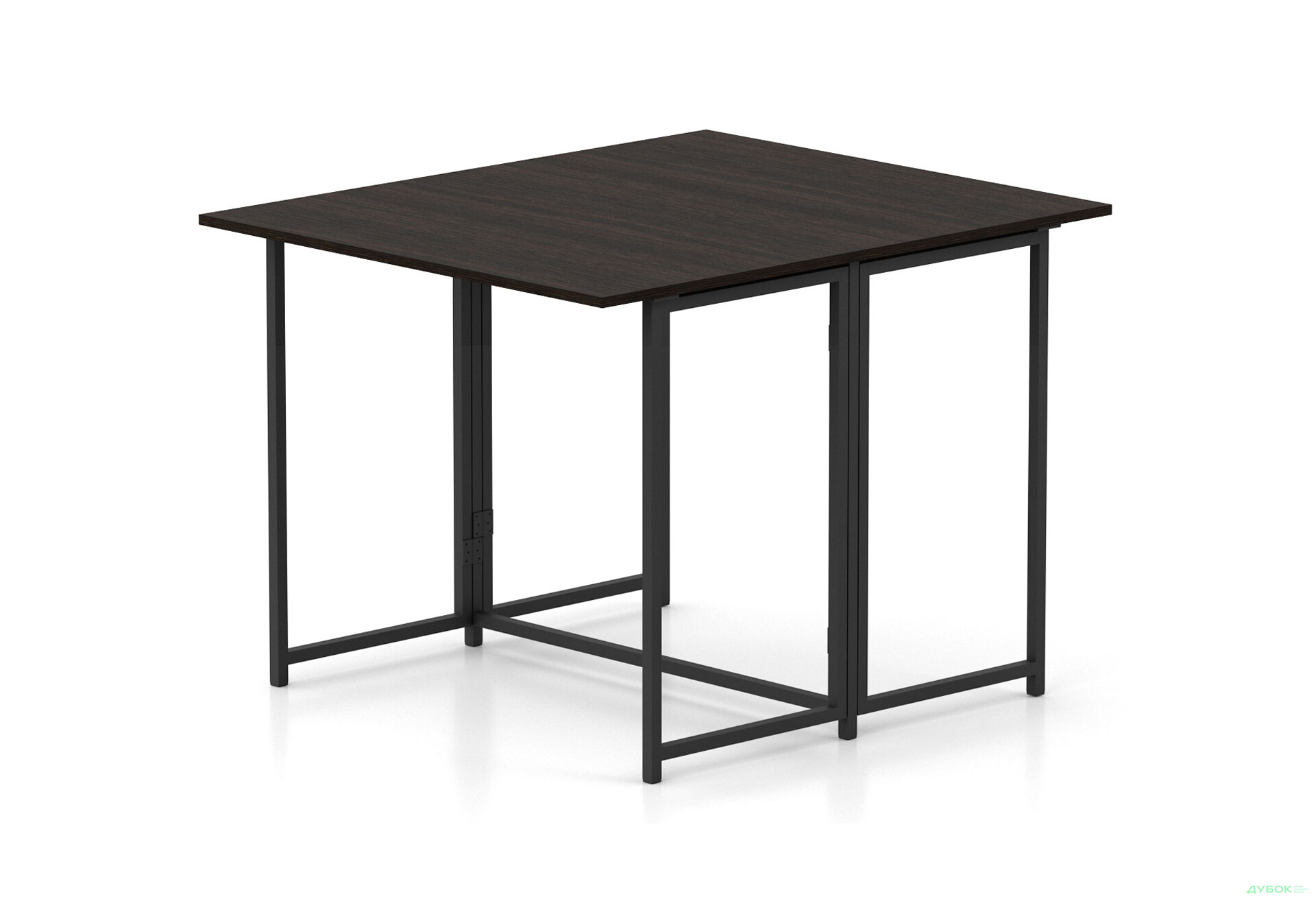 Изображение 1 - Стол-трансформер Knap Knap Spier DUO / Спир дуо 90х107 см раскладной, Венге