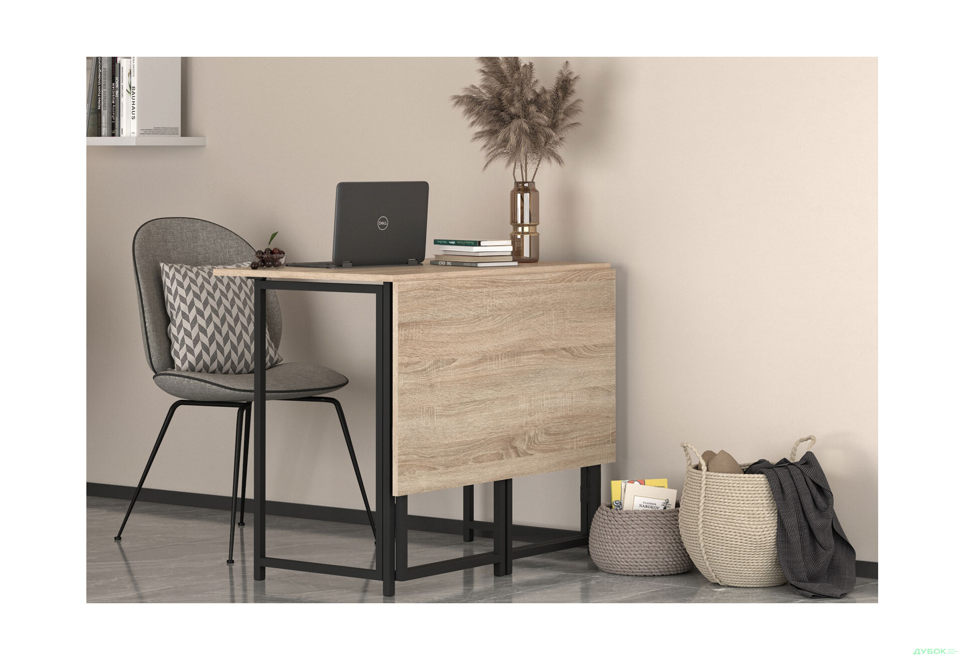 Изображение 4 - Стол-трансформер Knap Knap Spier DUO / Спир дуо 90х107 см раскладной, Дуб сонома