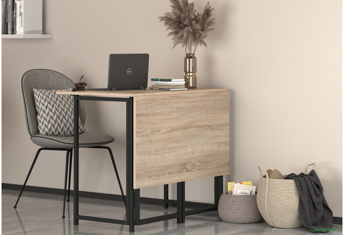 Изображение 4 - Стол-трансформер Knap Knap Spier DUO / Спир дуо 90х107 см раскладной, Дуб сонома