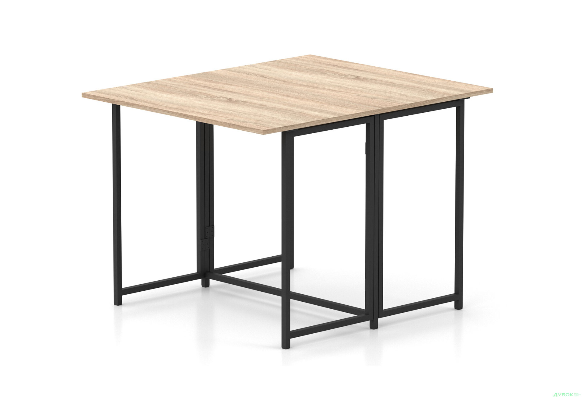 Изображение 1 - Стол-трансформер Knap Knap Spier DUO / Спир дуо 90х107 см раскладной, Дуб сонома