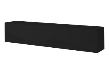 Шафка навісна MiroMark Бокс Секція-34 175 см глянець чорний