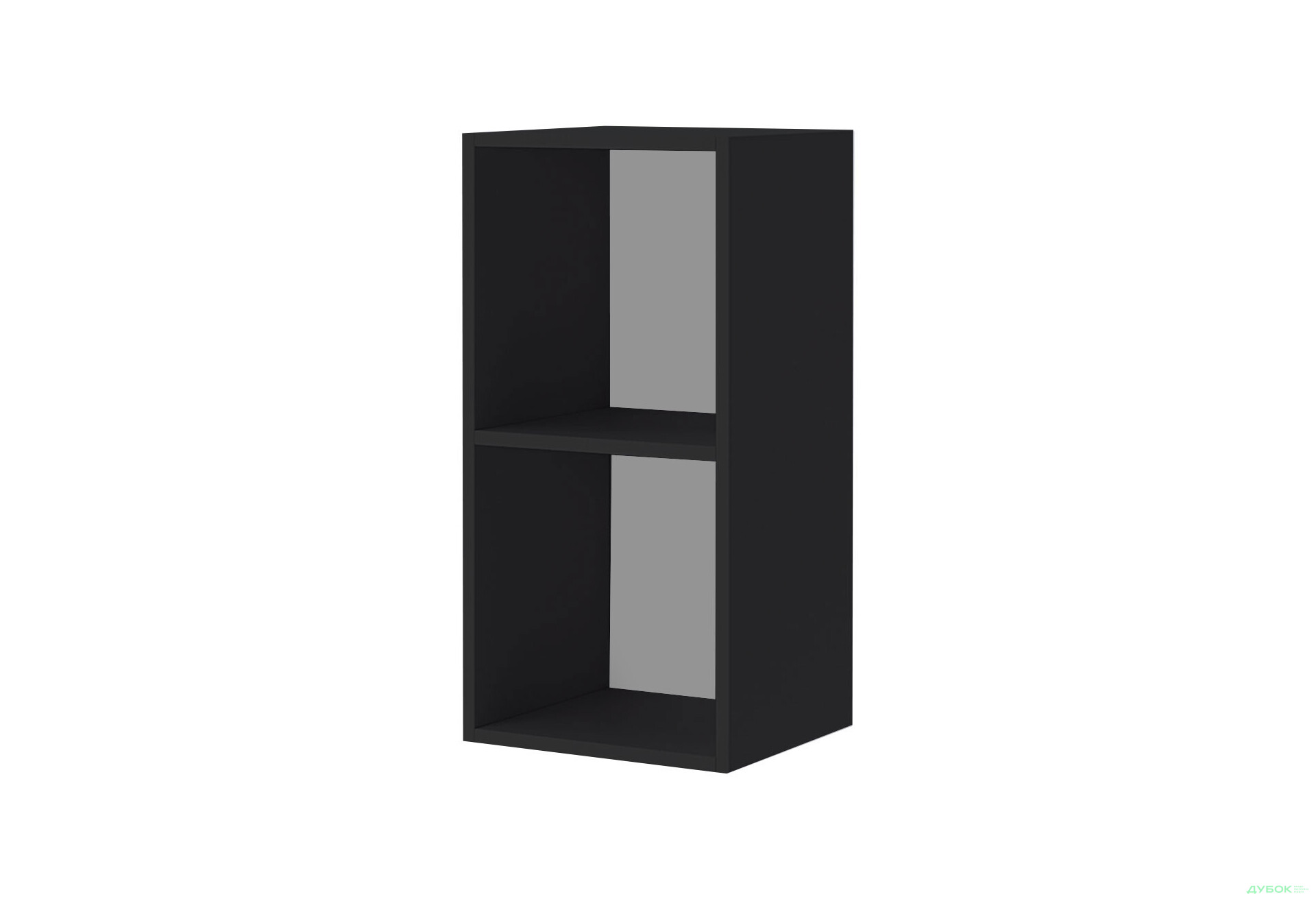 Шафка навісна відкрита MiroMark Бокс Секція-15 35 см Колір корпусу: чорний - Зображення 1 Зображення 1 - Шафка навісна відкрита MiroMark Бокс Секція-15 35 см Колір корпусу: чорний