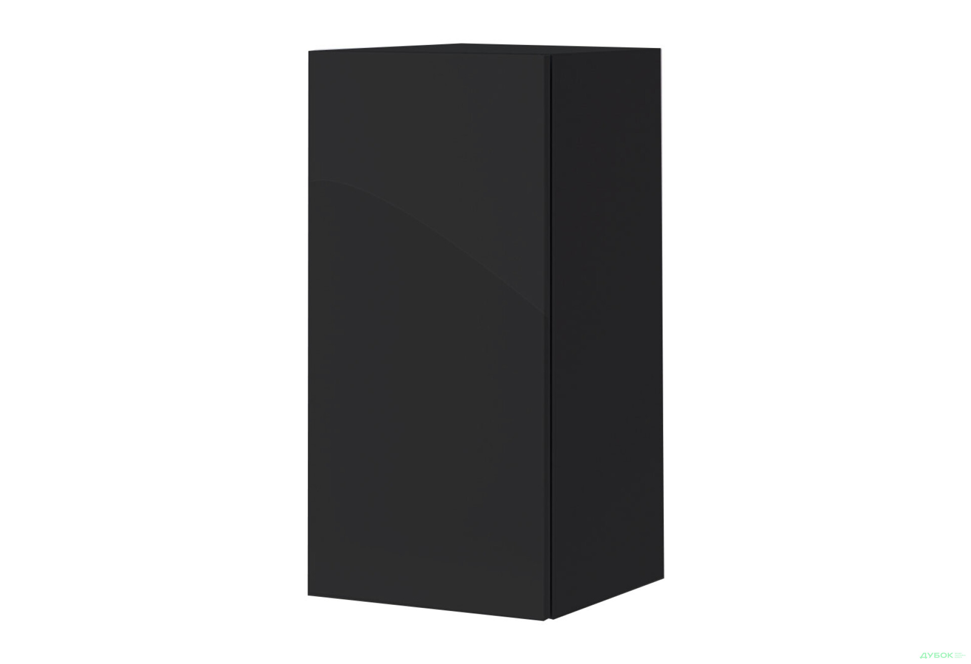 Фото 1 - Шкафчик навесной МироМарк Бокс Секция-21 35 см глянец черный
