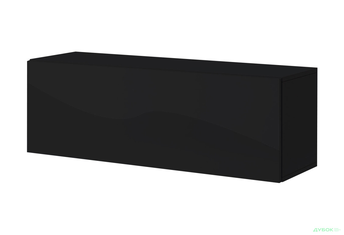 Шкафчик навесной МироМарк Бокс Секция-32 105 см глянец черный