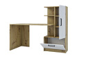 Зображення 3 - Стіл комп'ютерний Garant Стандарт 150x59 см зі стелажем Дуб артизан / Німфея альба, збірка права