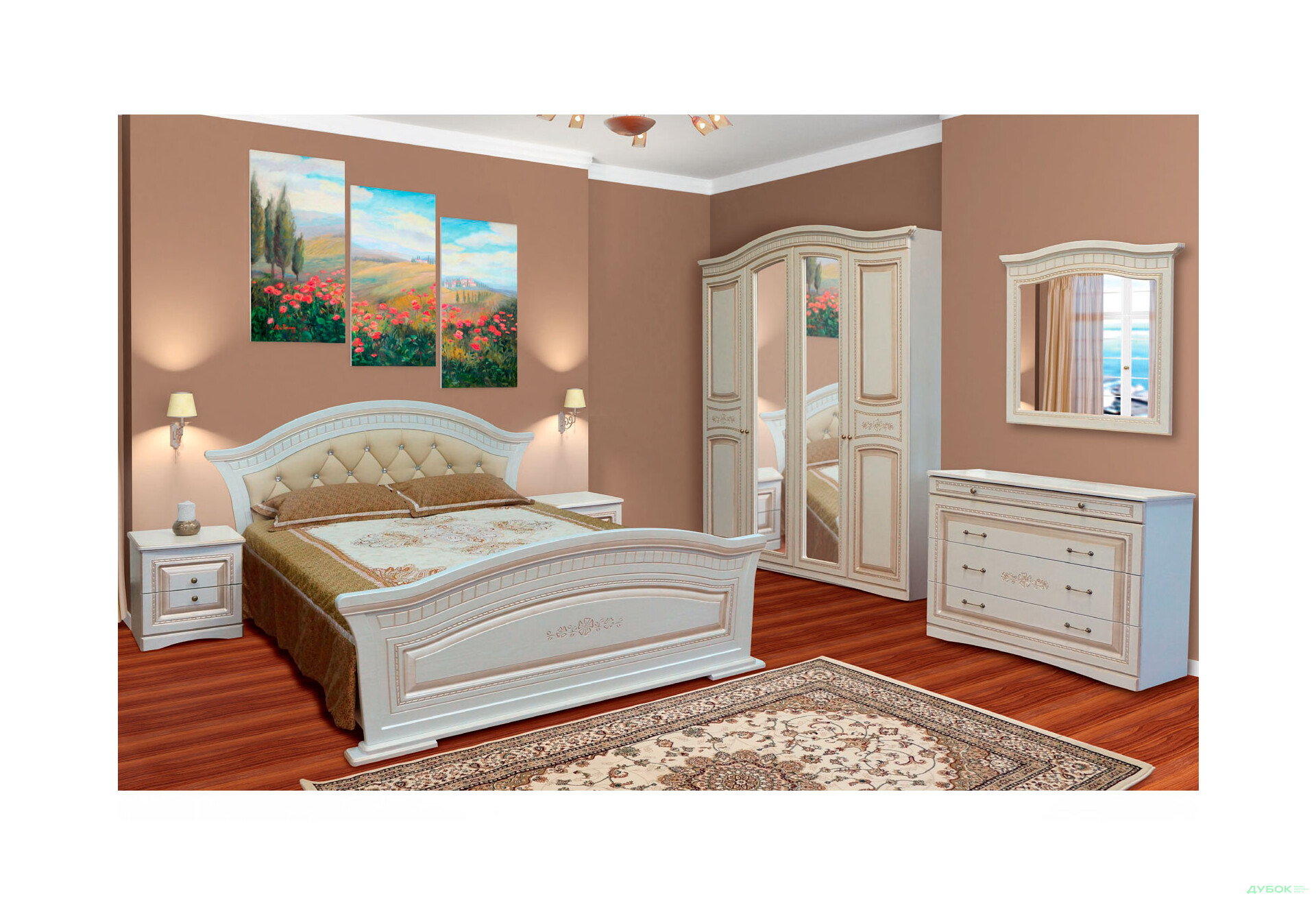Изображение 1 - Спальня Николь патина Спальня 4Д Svit Mebliv