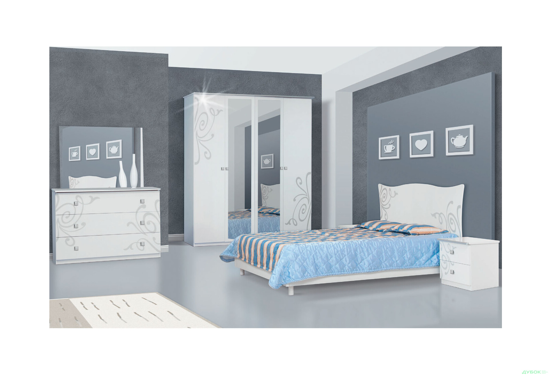 Изображение 2 - Модульная спальня Фелиция новая Svit Mebliv