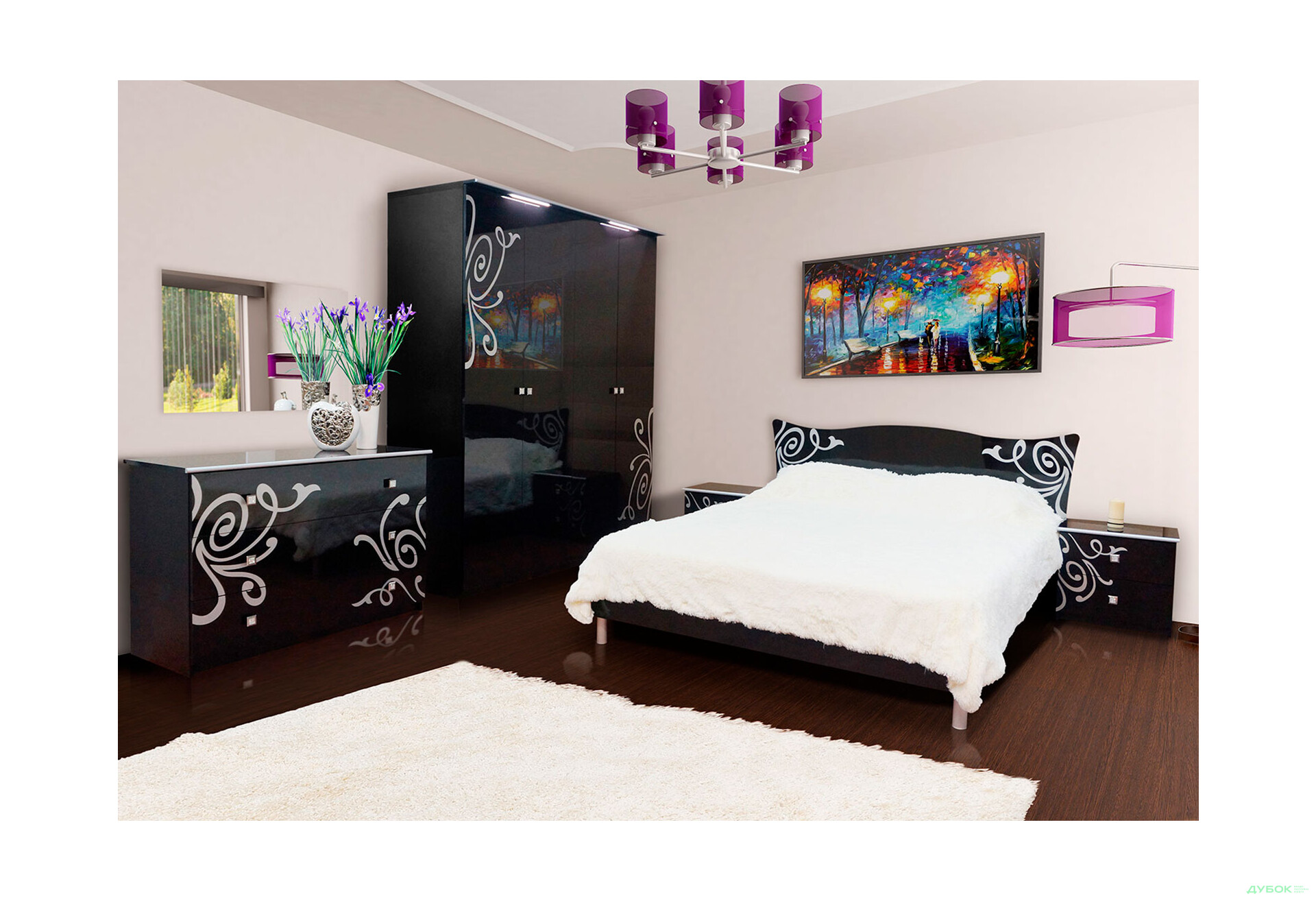 Изображение 5 - Модульная спальня Фелиция новая Svit Mebliv