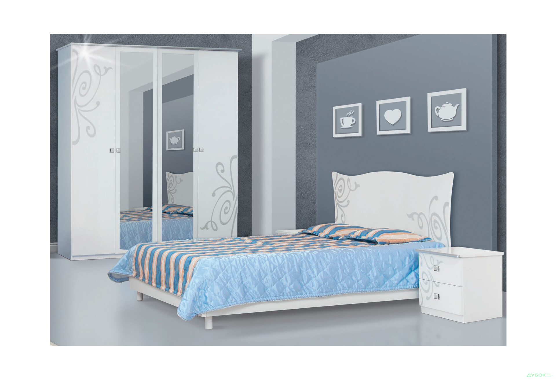 Изображение 1 - Модульная спальня Фелиция новая Svit Mebliv