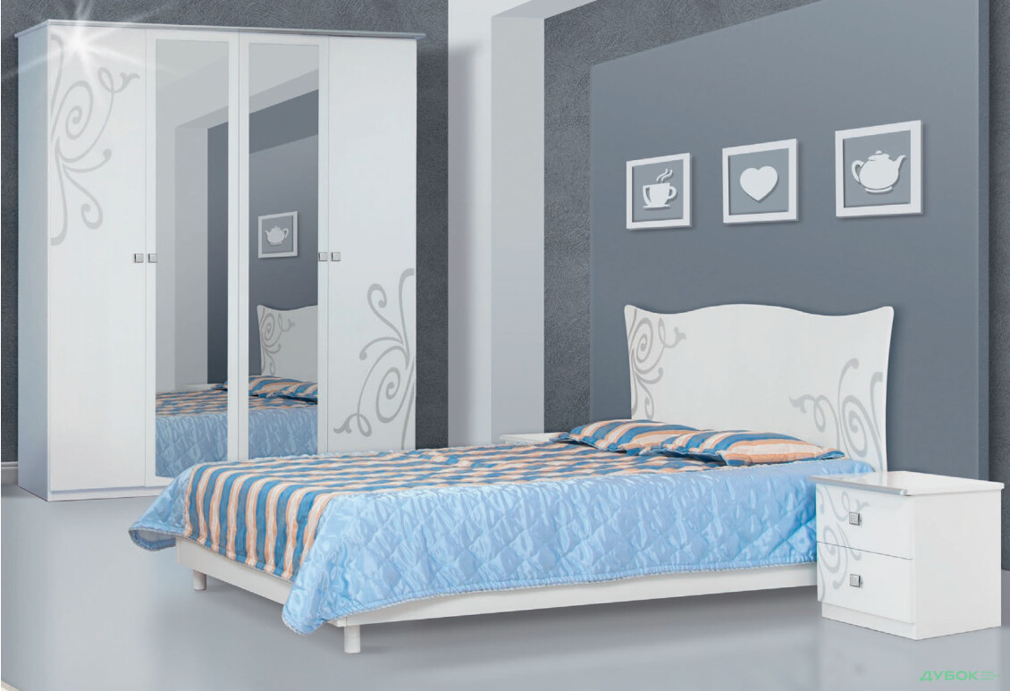 Модульная спальня Фелиция новая Svit Mebliv