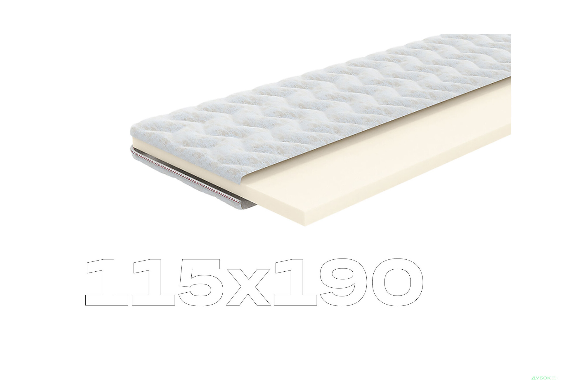 Зображення 1 - Матрац Футон Спайс 115х190 Come-for