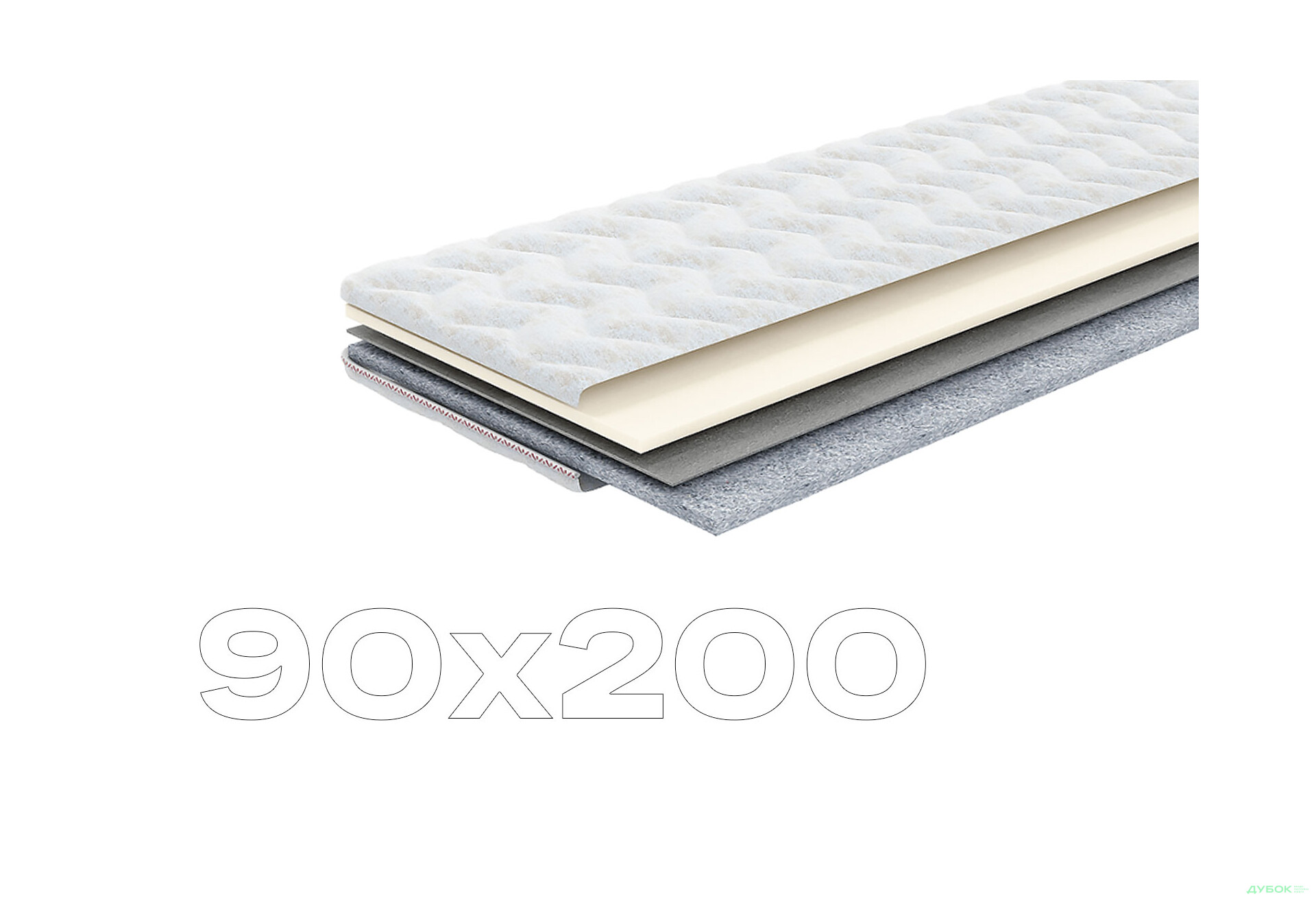 Зображення 1 - Матрац Футон Дует 90х200 Come-for