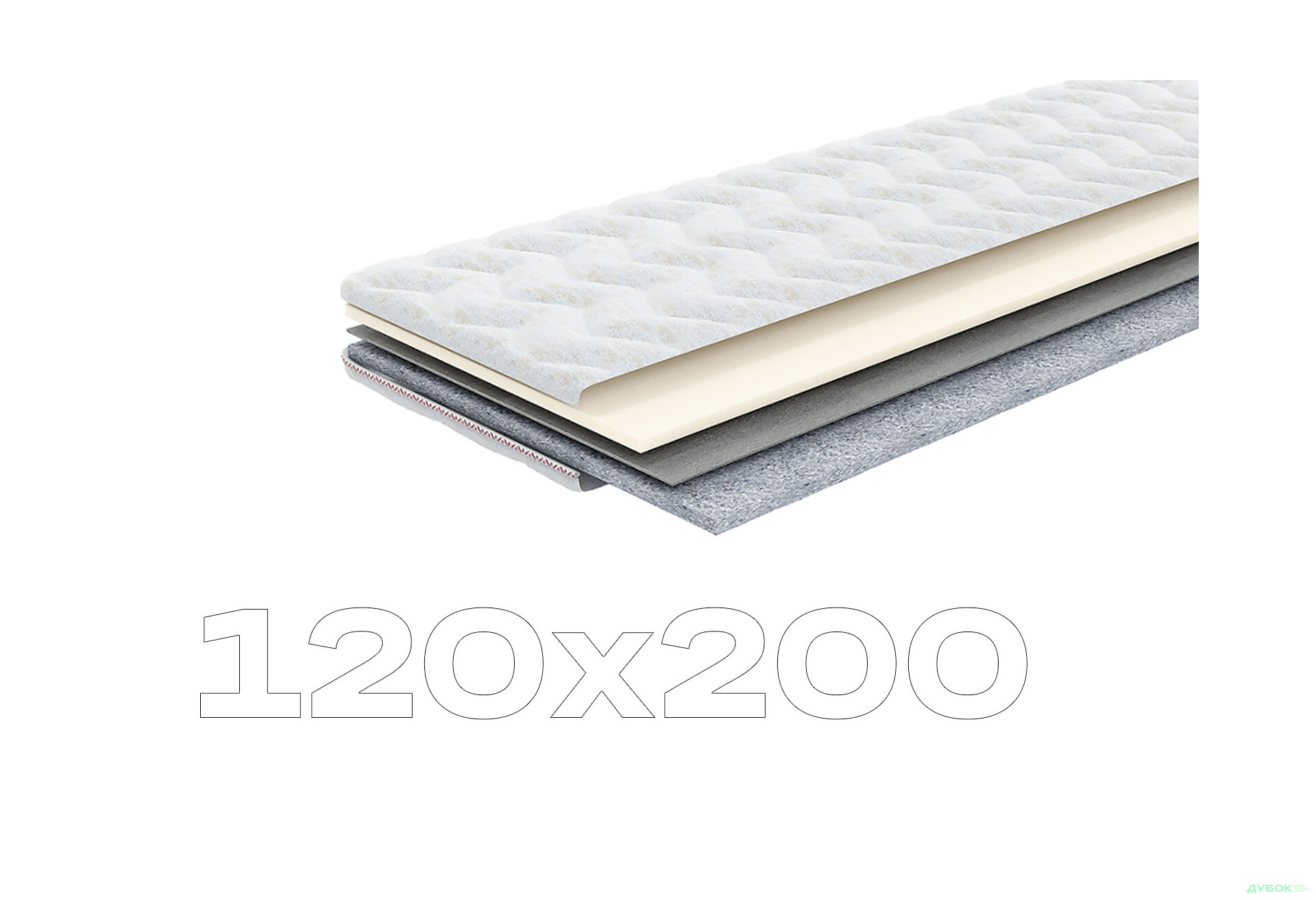 Зображення 1 - Матрац Футон Дует 120х200 Come-for