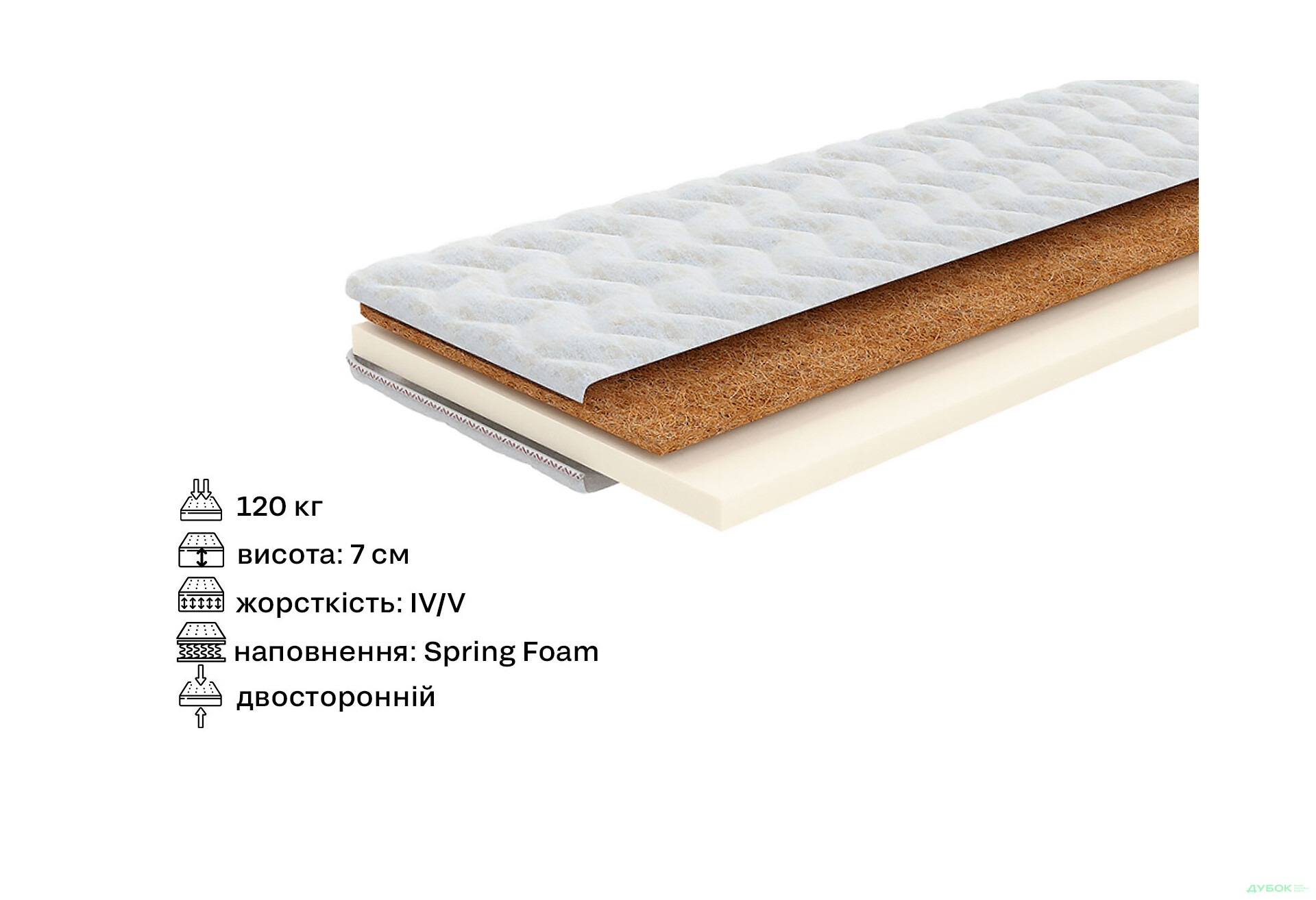 Изображение 2 - Матрас Футон Тайм 135х190 Come-for
