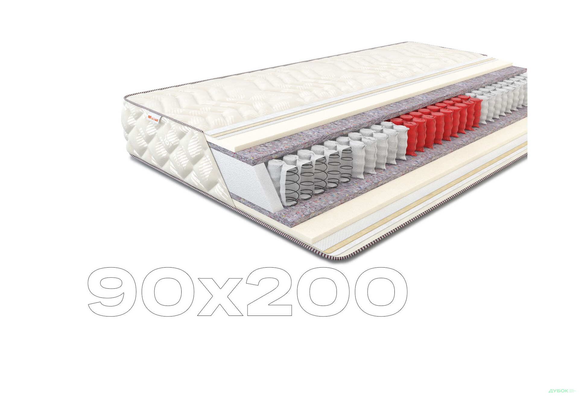 Зображення 1 - Матрац Come-for Практик Софт 90х200