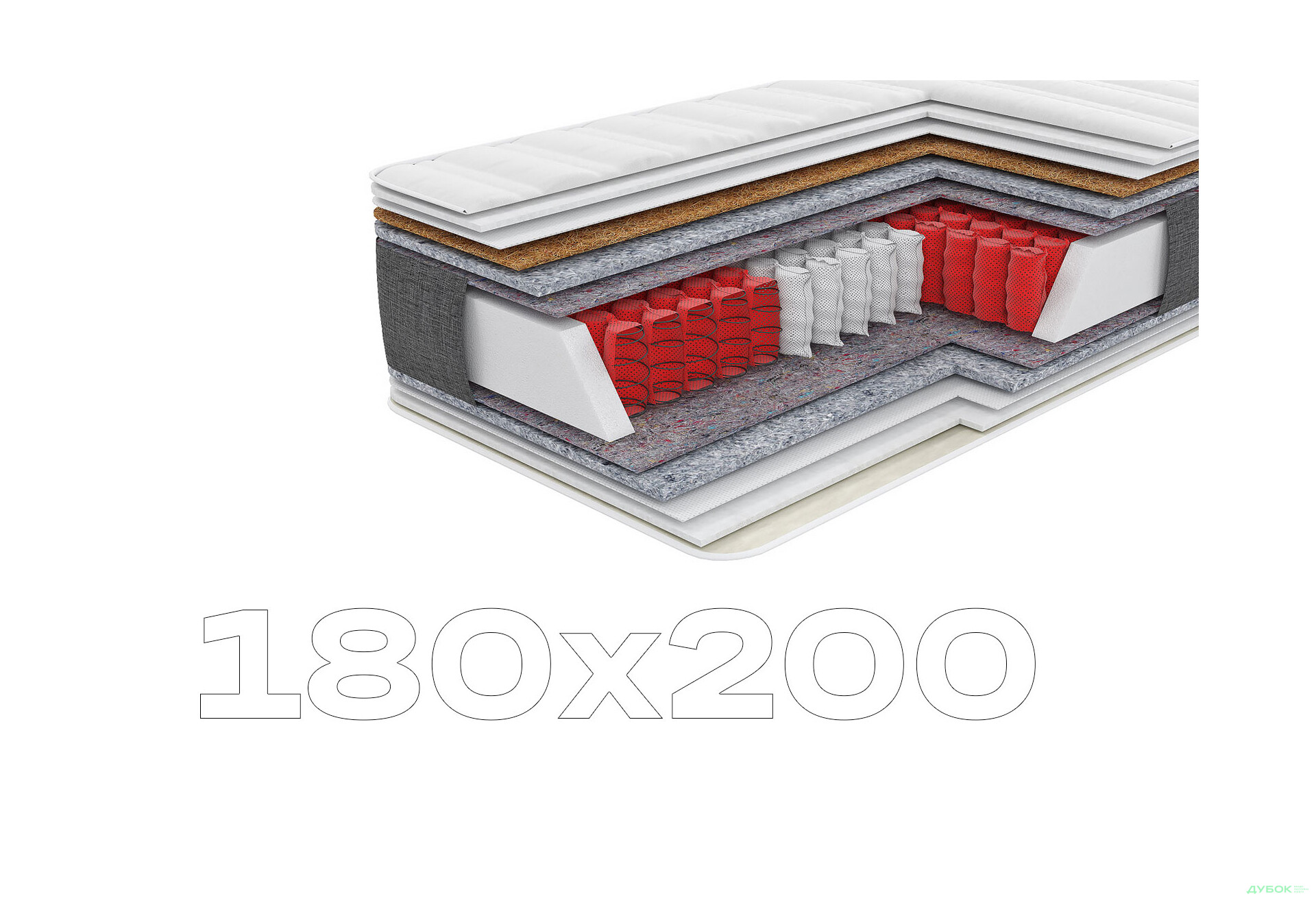 Зображення 1 - Матрац Чілл / Chill (серія Relax) 180х200 Come-for