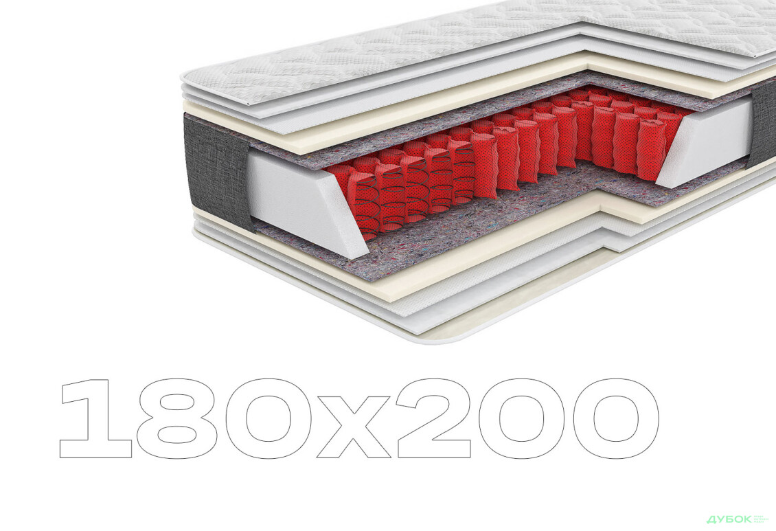 Матрац Йога / Yoga (серія Relax) 180х200 Come-for