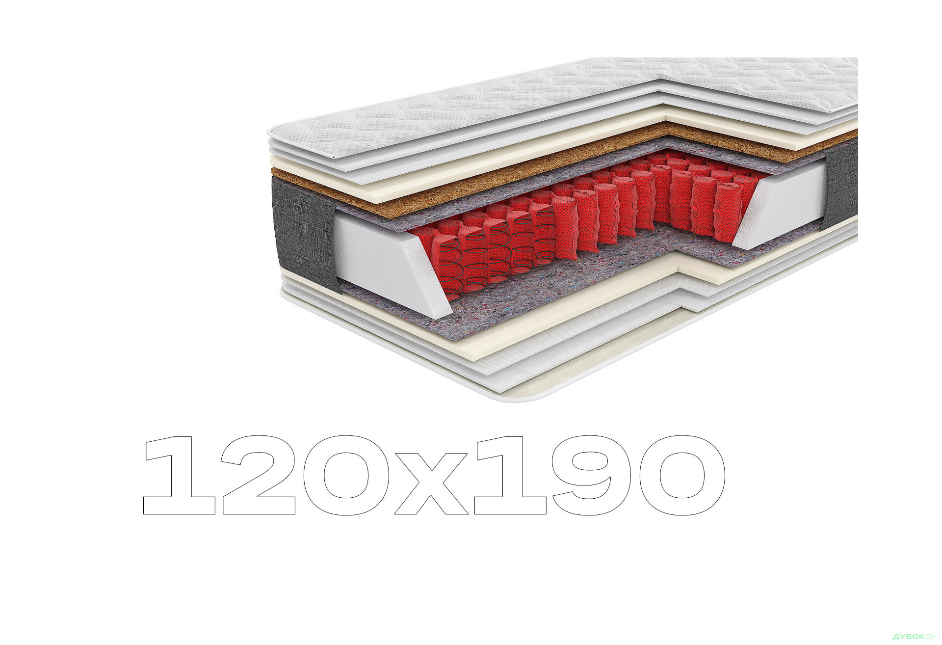 Изображение 1 - Матрас Сатори / Satori (серія Relax) 120х190 Come-for