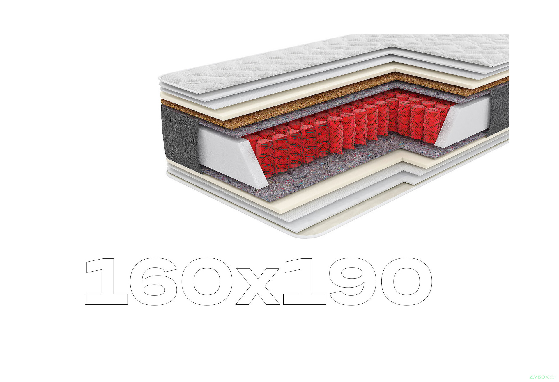 Зображення 1 - Матрац Саторі / Satori (серія Relax) 160х190 Come-for