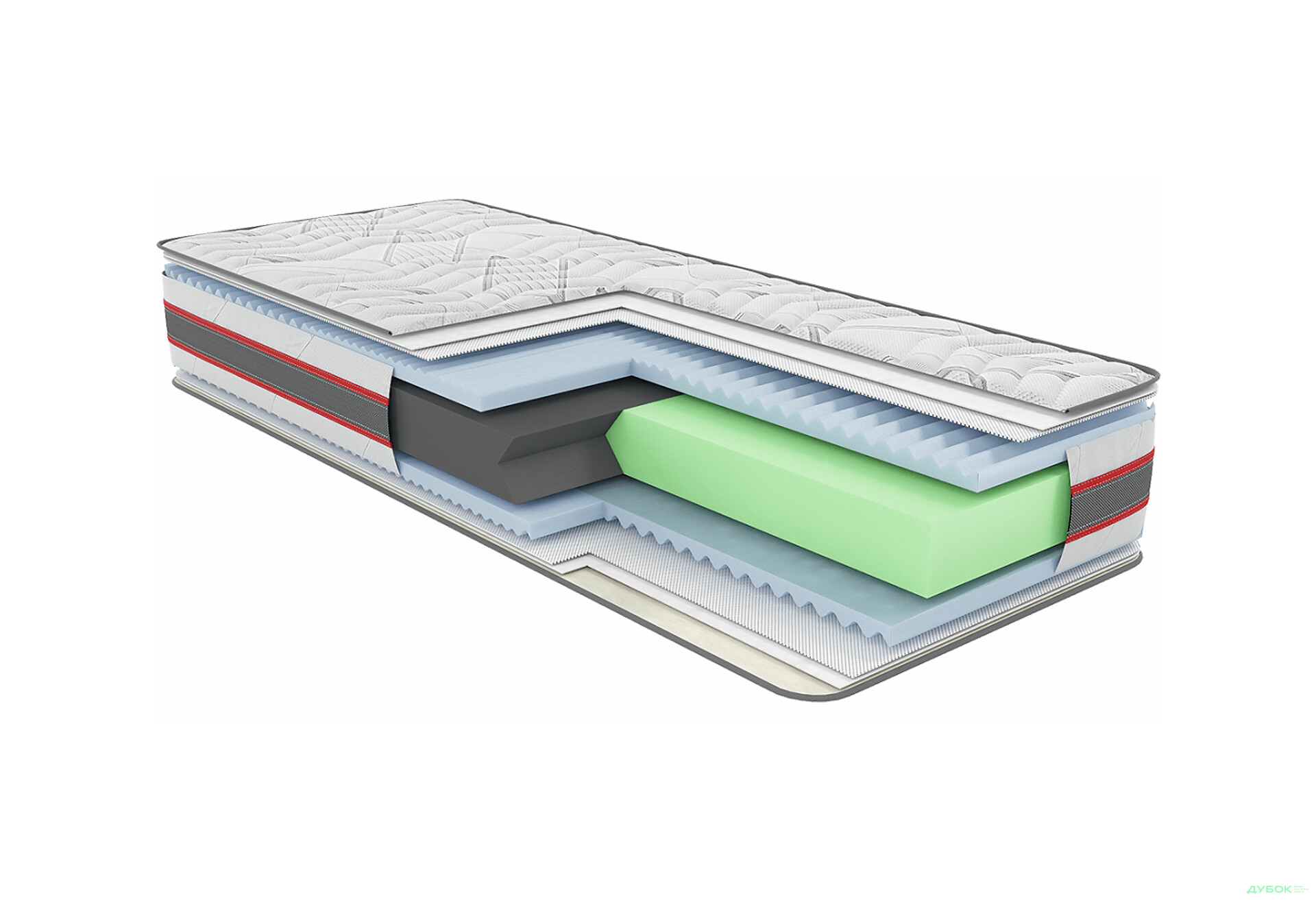 Зображення 3 - Матрац Карбон (серія Extra) 90х190 Come-for