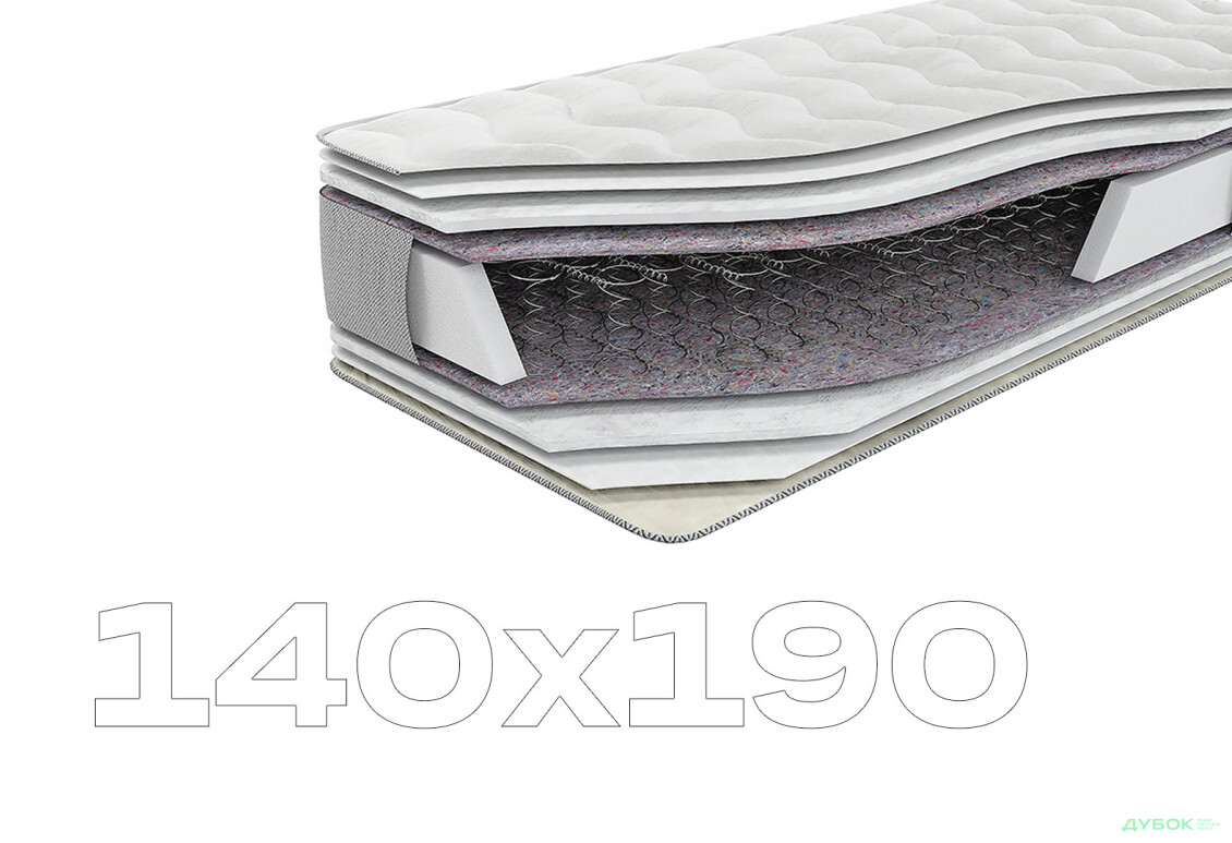 Матрац Етюд Ґранд / Etude Grande (серія Sweet Sleep) 140х190 Come-for