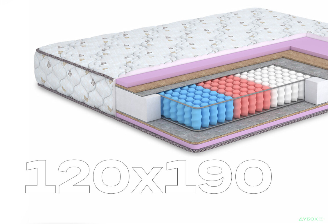 Матрас Плеже / Pleasure (серия Романс) 120х190 Матролюкс