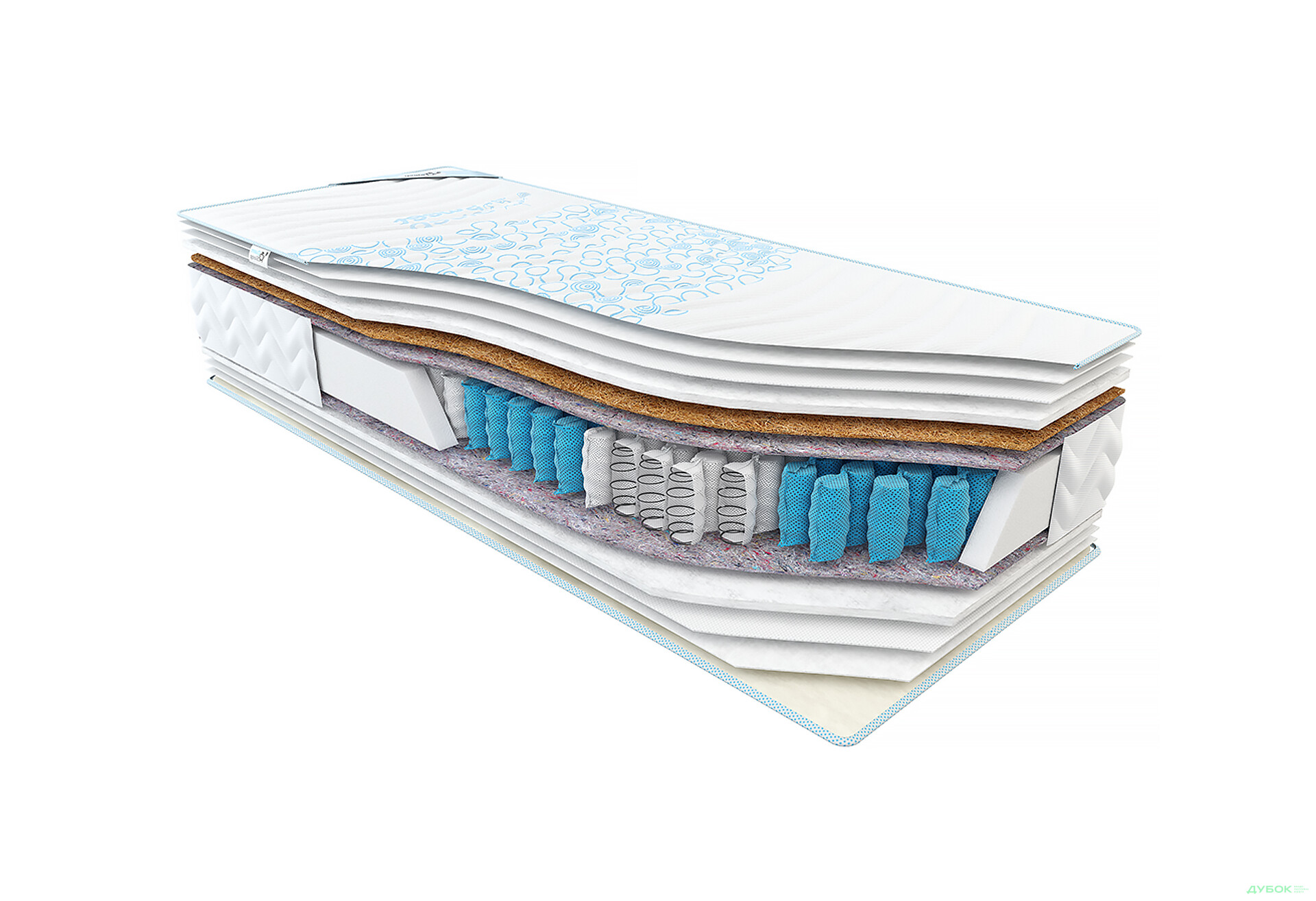 Зображення 3 - Матрац Октава / Octava (серія Sweet Sleep) 120х190 Come-for