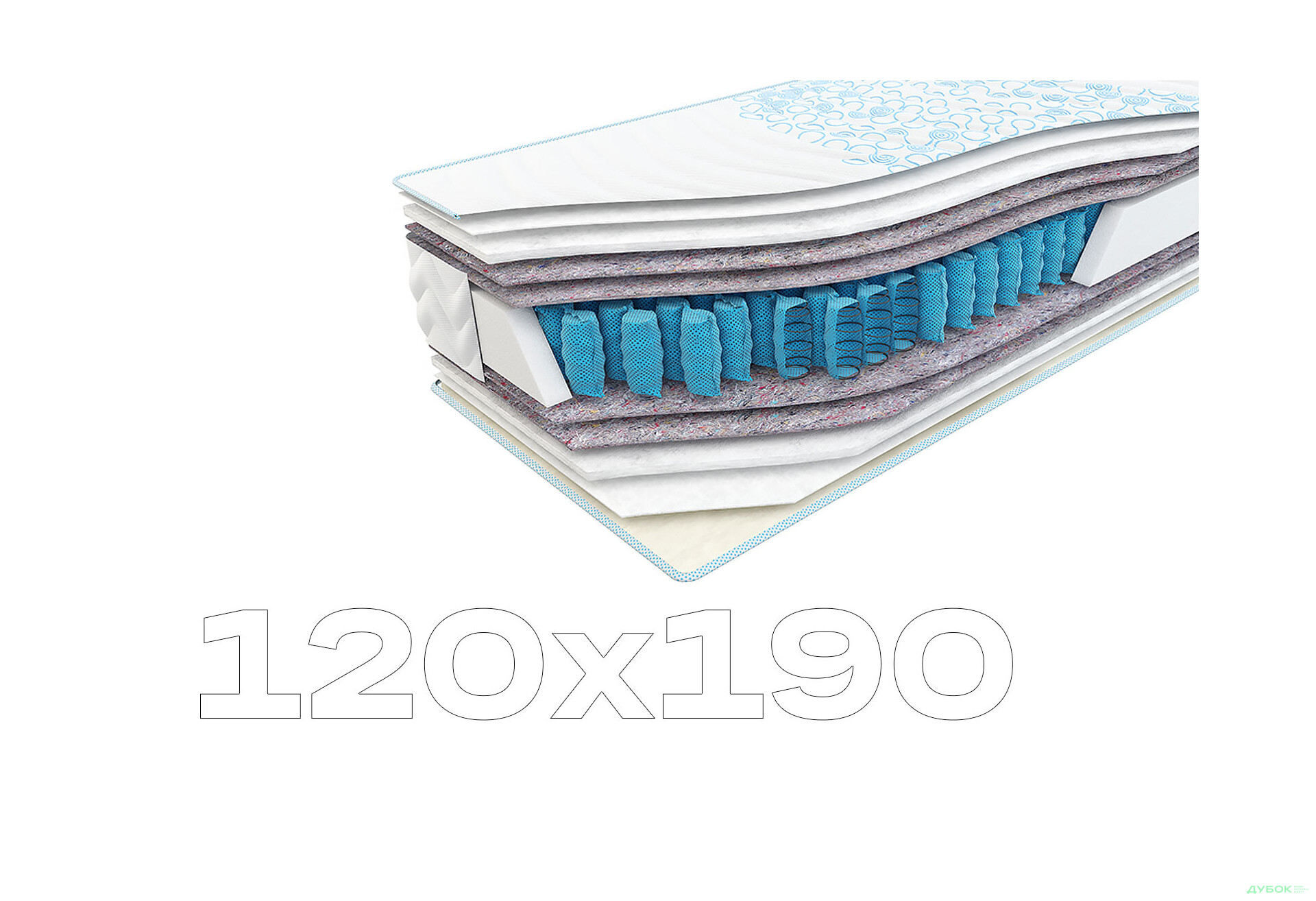 Матрас Баланс / Balance (серія Sweet Sleep) 120х190 Come-for - Изображение 1 Изображение 1 - Матрас Баланс / Balance (серія Sweet Sleep) 120х190 Come-for