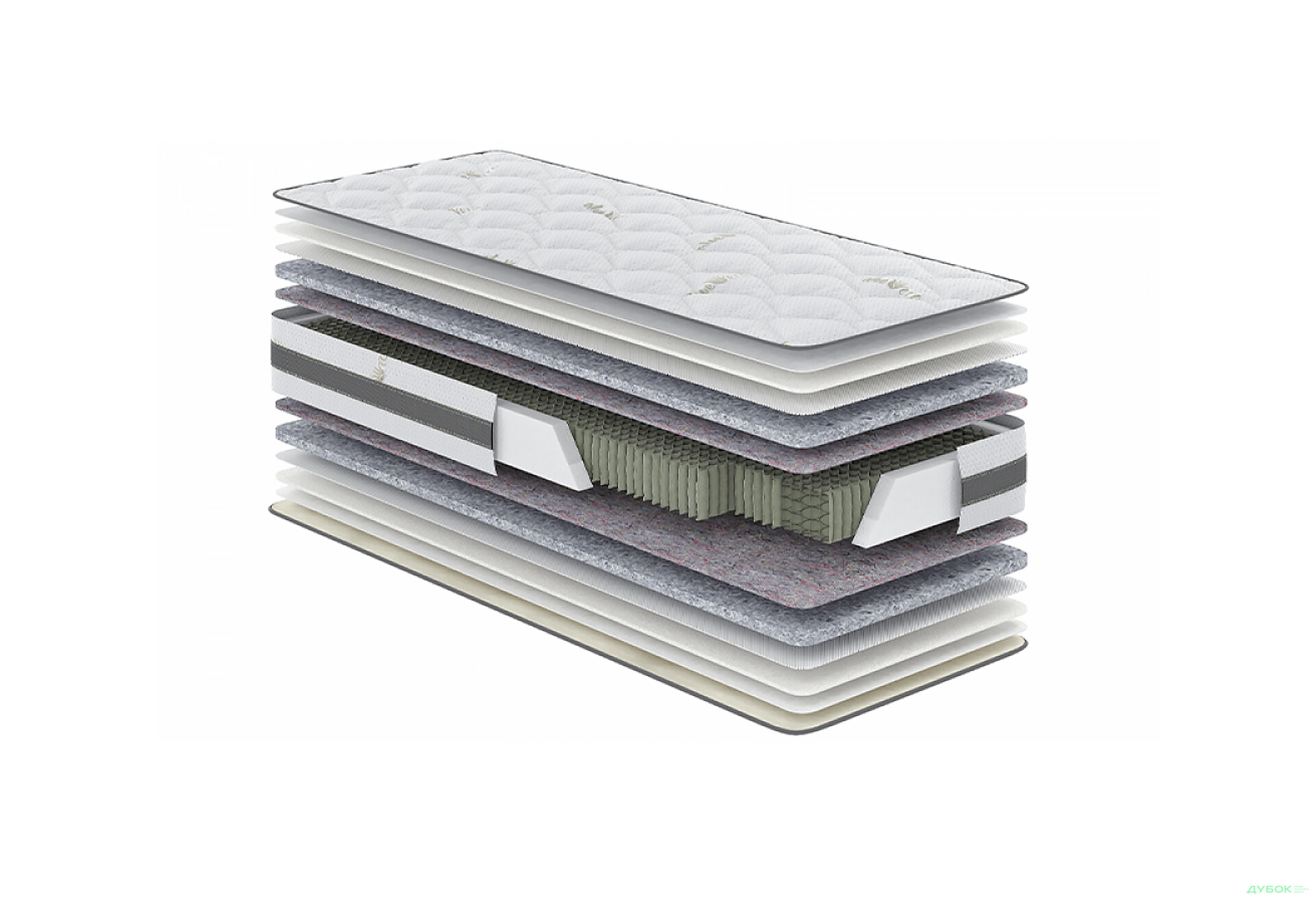 Матрас Планто (серія Aloe Vera) 160х190 Come-for - Изображение 3 Изображение 3 - Матрас Планто (серія Aloe Vera) 160х190 Come-for