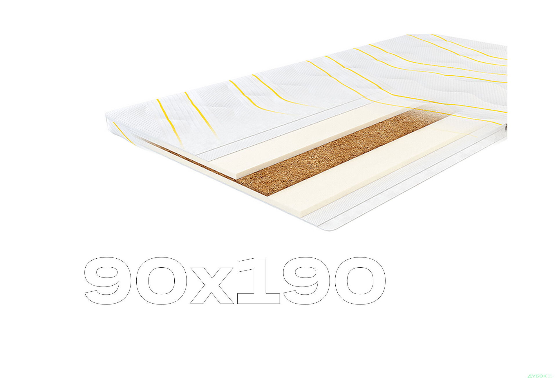 Зображення 1 - Матрац Дитячий Peach (серія Smart Kids) 90х190 Come-for