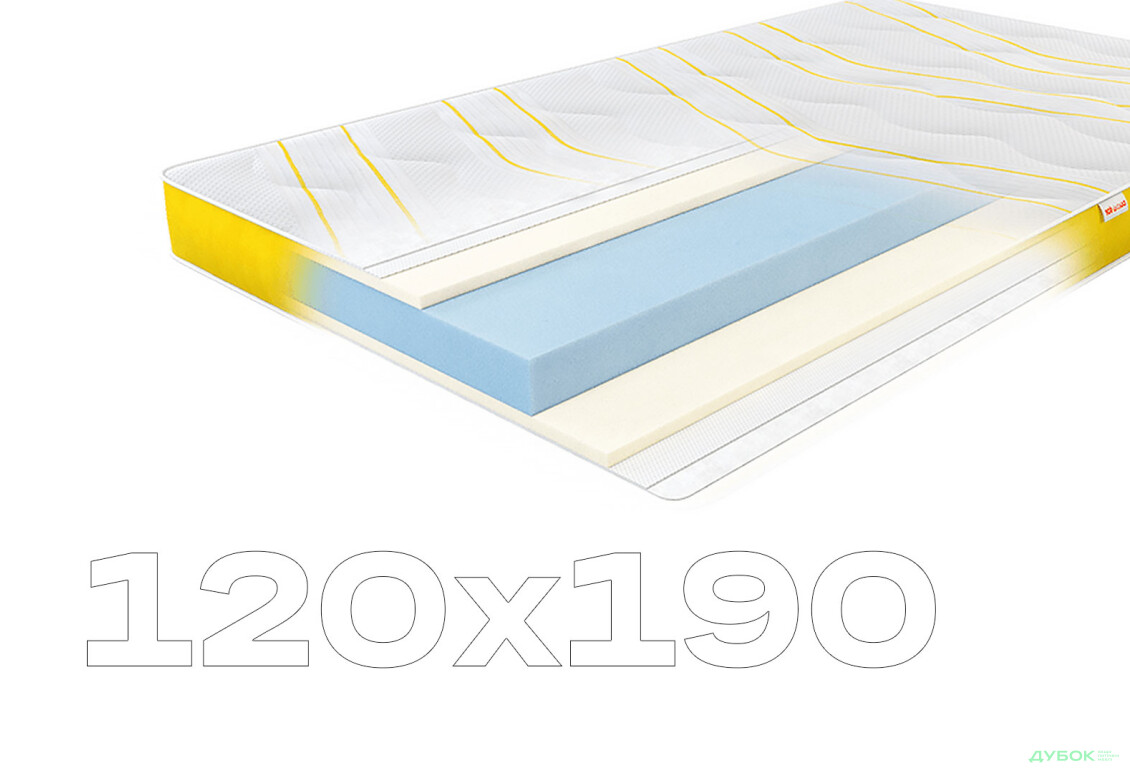 Матрац Дитячий Banana (серія Smart Kids) 120х190 Come-for