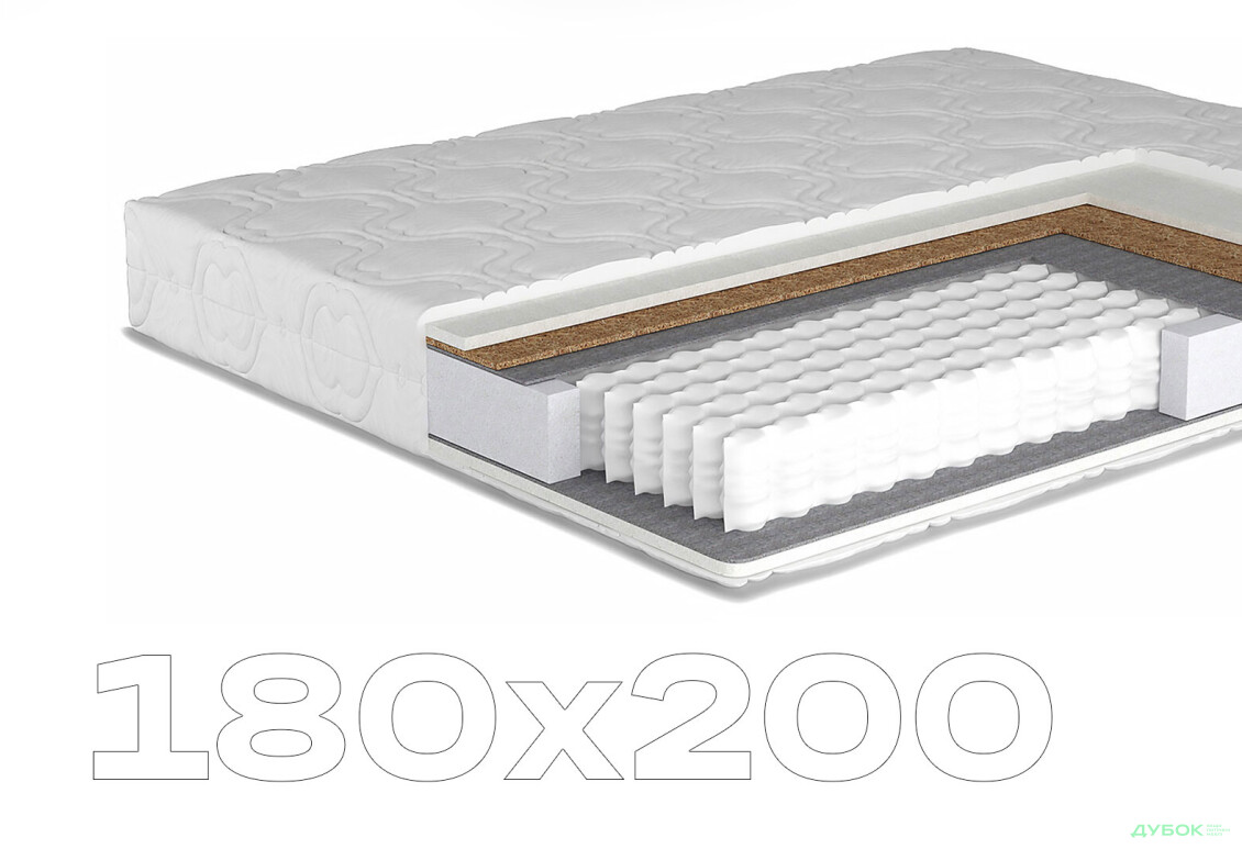 Матрац Софія Нью / Sofia New 180х200 Matroluxe - Зображення 1 Зображення 1 - Матрац Софія Нью / Sofia New 180х200 Matroluxe