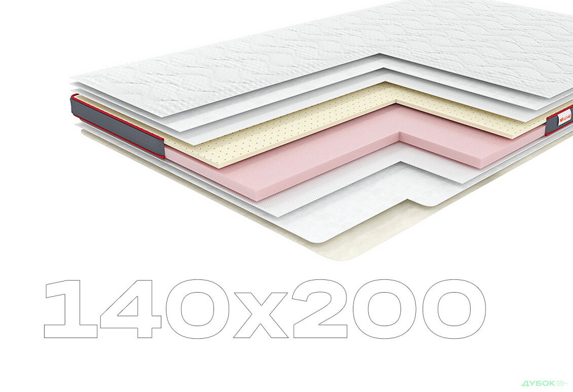 Матрац Футон Aero Latex 140х200 Come-for - Зображення 1 Зображення 1 - Матрац Футон Aero Latex 140х200 Come-for