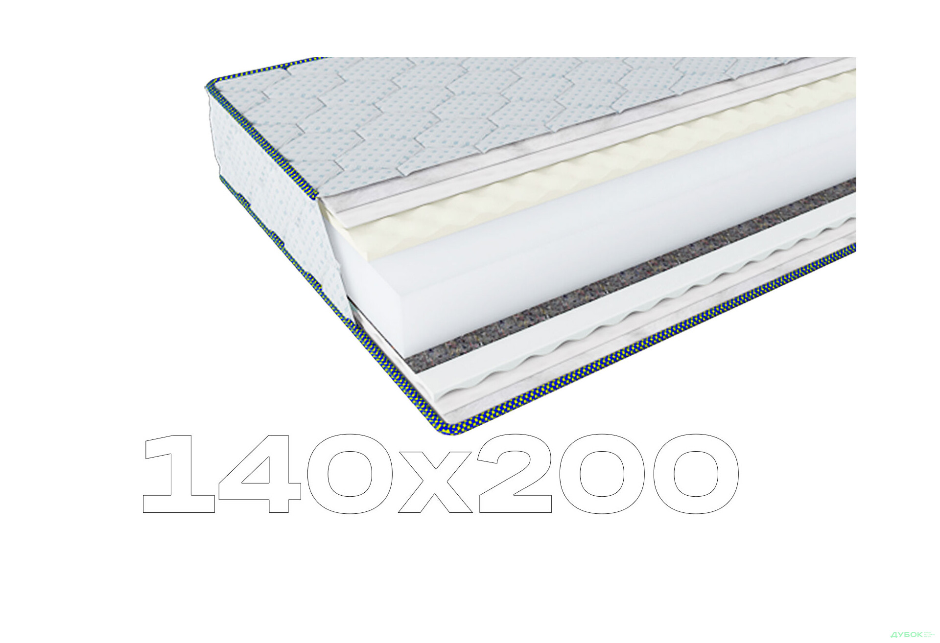 Зображення 1 - Матрац Фрідом Флекс / Freedom Flex 140х200 ЕММ