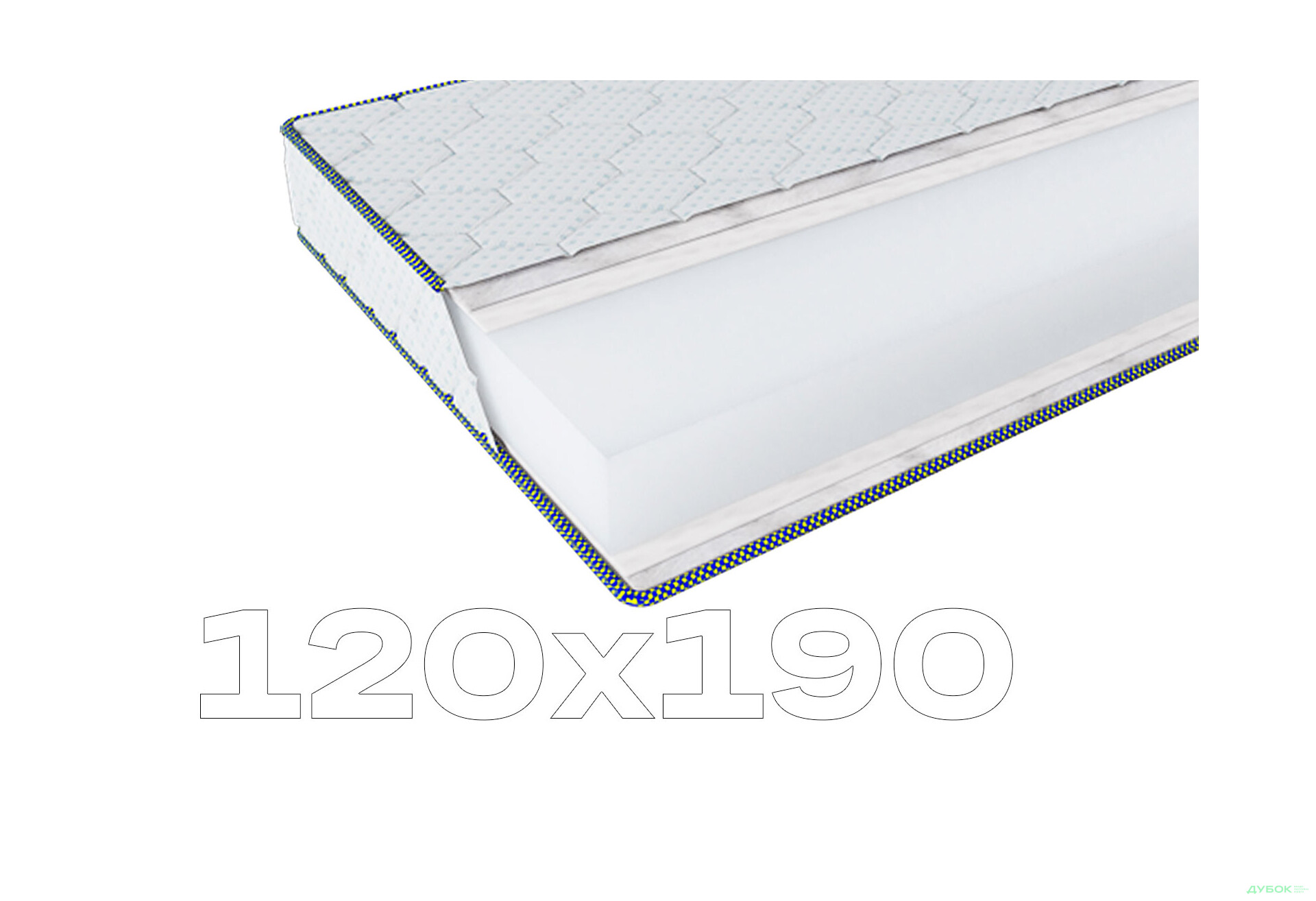 Зображення 1 - Матрац Фрідом Бейсік / Freedom Basic 120х190 ЕММ