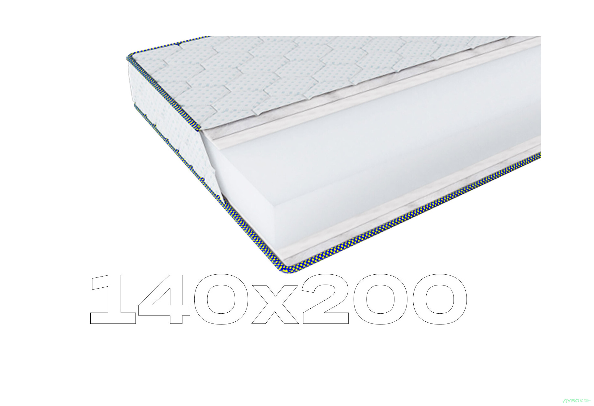 Зображення 1 - Матрац Фрідом Бейсік / Freedom Basic 140х200 ЕММ